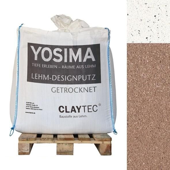 CLAYTEC YOSIMA Lehm-Designputz SCRO 2.1 FL - 500 kg BigBag