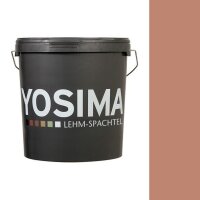 CLAYTEC YOSIMA Lehm-Farbspachtel RO 1 - 5 kg Eimer