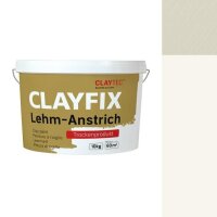 CLAYTEC CLAYFIX Lehm-Anstrich WE 0 ohne Korn - 10 kg Eimer