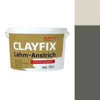 CLAYTEC CLAYFIX Lehm-Anstrich SC 0 ohne Korn - 10 kg Eimer