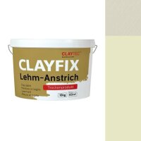 CLAYTEC CLAYFIX Lehm-Anstrich GR 4 ohne Korn - 10 kg Eimer