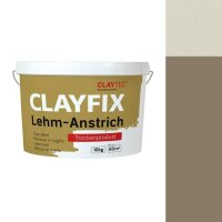 CLAYTEC CLAYFIX Lehm-Anstrich SCBR 1.1 ohne Korn - 10 kg...
