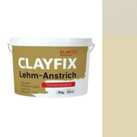 CLAYTEC CLAYFIX Lehm-Anstrich GRGE 2.3 ohne Korn - 10 kg...