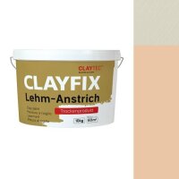 CLAYTEC CLAYFIX Lehm-Anstrich ROGE 3.2 ohne Korn - 10 kg...