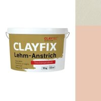 CLAYTEC CLAYFIX Lehm-Anstrich RO 4 Feinkorn - 10 kg Eimer