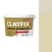 CLAYTEC CLAYFIX Lehm-Anstrich GRGE 1.3 Feinkorn - 10 kg...
