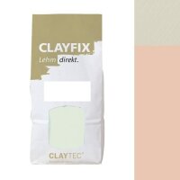 CLAYTEC CLAYFIX Lehm-Anstrich RO 3 ohne Korn - 1,5 kg Beutel