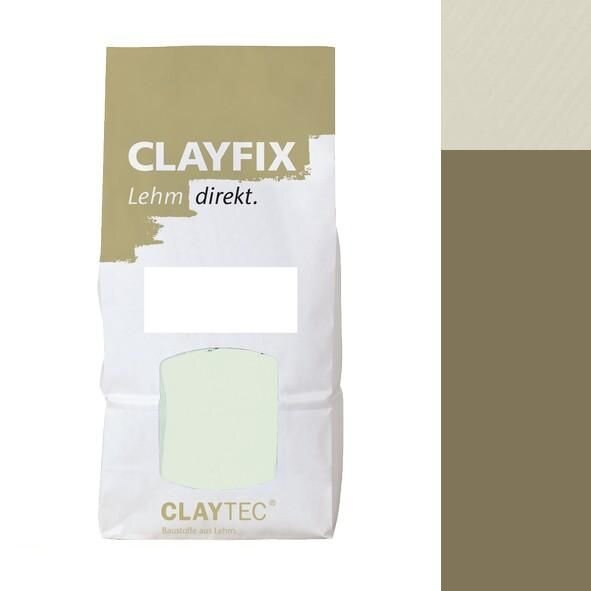 CLAYTEC CLAYFIX Lehm-Anstrich SCGE 1.0 ohne Korn - 1,5 kg Beutel