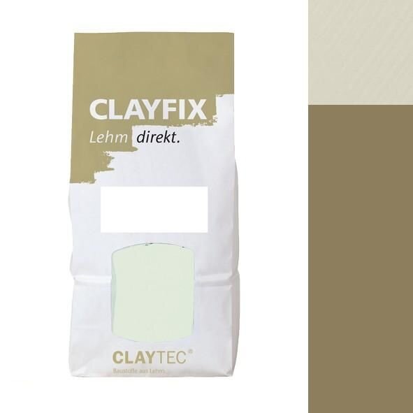 CLAYTEC CLAYFIX Lehm-Anstrich SCGE 1.1 ohne Korn - 1,5 kg Beutel
