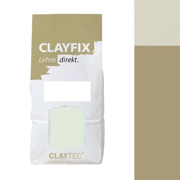 CLAYTEC CLAYFIX Lehm-Anstrich SCGE 1.2 ohne Korn - 1,5 kg Beutel