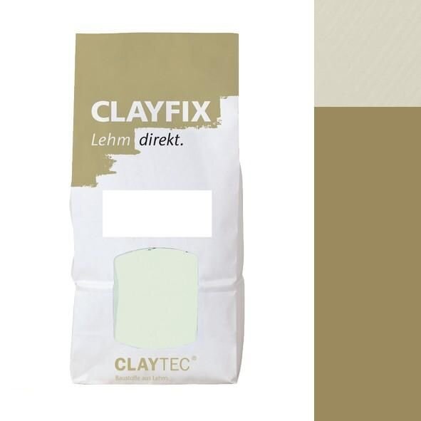 CLAYTEC CLAYFIX Lehm-Anstrich SCGE 2.0 ohne Korn - 1,5 kg Beutel