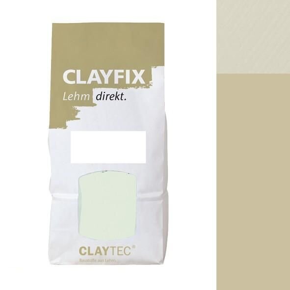 CLAYTEC CLAYFIX Lehm-Anstrich SCGE 2.3 ohne Korn - 1,5 kg Beutel