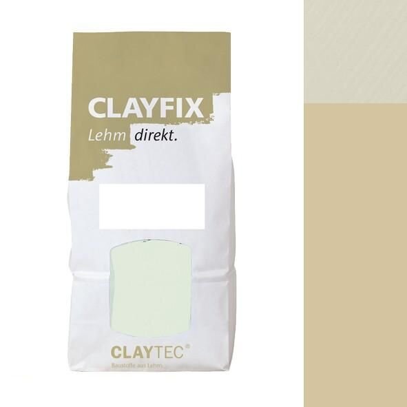 CLAYTEC CLAYFIX Lehm-Anstrich SCGE 3.3 ohne Korn - 1,5 kg Beutel