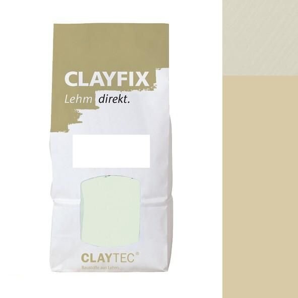 CLAYTEC CLAYFIX Lehm-Anstrich SCGE 4.3 ohne Korn - 1,5 kg Beutel