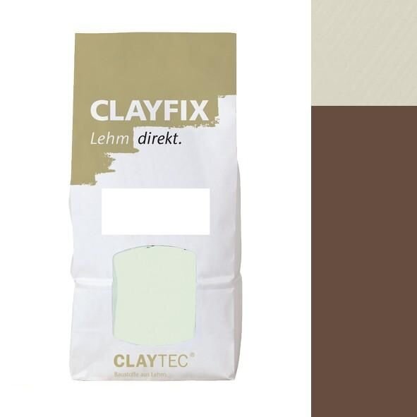 CLAYTEC CLAYFIX Lehm-Anstrich SCRO 1.0 ohne Korn - 1,5 kg Beutel