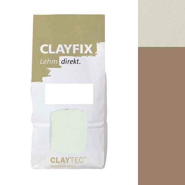 CLAYTEC CLAYFIX Lehm-Anstrich SCRO 1.1 ohne Korn - 1,5 kg Beutel