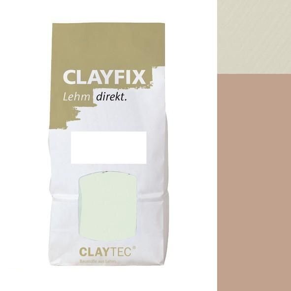 CLAYTEC CLAYFIX Lehm-Anstrich SCRO 2.2 ohne Korn - 1,5 kg Beutel
