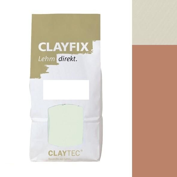 CLAYTEC CLAYFIX Lehm-Anstrich SCRO 4.1 ohne Korn - 1,5 kg Beutel