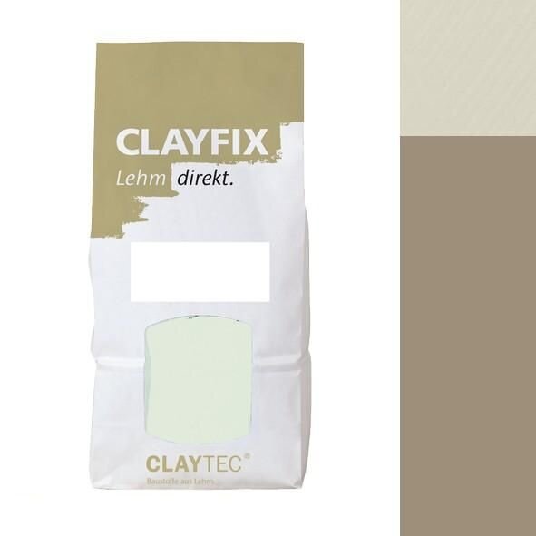 CLAYTEC CLAYFIX Lehm-Anstrich SCBR 2.1 ohne Korn - 1,5 kg Beutel