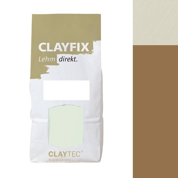 CLAYTEC CLAYFIX Lehm-Anstrich BRGE 1.0 ohne Korn - 1,5 kg Beutel
