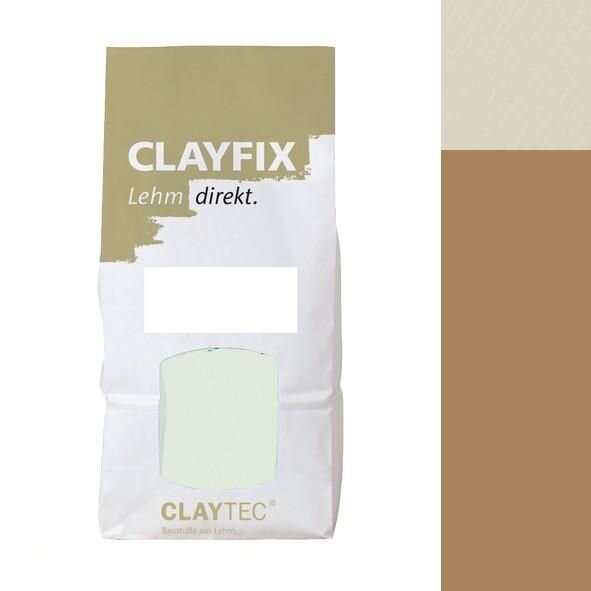 CLAYTEC CLAYFIX Lehm-Anstrich BRGE 1.1 ohne Korn - 1,5 kg Beutel