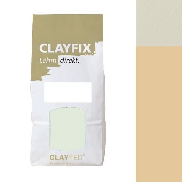CLAYTEC CLAYFIX Lehm-Anstrich BRGE 4.2 ohne Korn - 1,5 kg Beutel