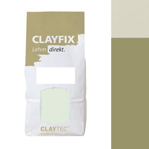 CLAYTEC CLAYFIX Lehm-Anstrich GRGE 1.0 ohne Korn - 1,5 kg Beutel