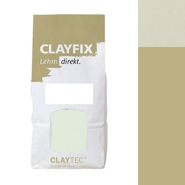 CLAYTEC CLAYFIX Lehm-Anstrich GRGE 1.1 ohne Korn - 1,5 kg Beutel