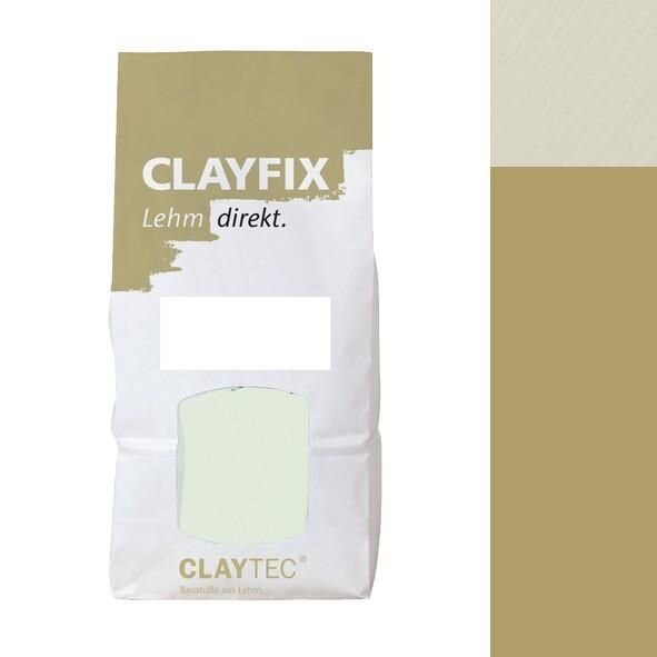 CLAYTEC CLAYFIX Lehm-Anstrich GRGE 2.0 ohne Korn - 1,5 kg Beutel