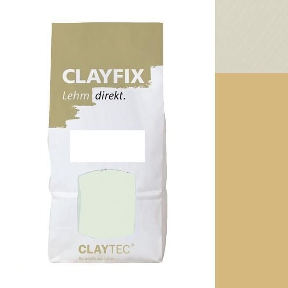 CLAYTEC CLAYFIX Lehm-Anstrich GRGE 4.1 ohne Korn - 1,5 kg Beutel