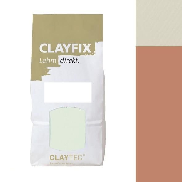 CLAYTEC CLAYFIX Lehm-Anstrich ROGE 1.1 ohne Korn - 1,5 kg Beutel