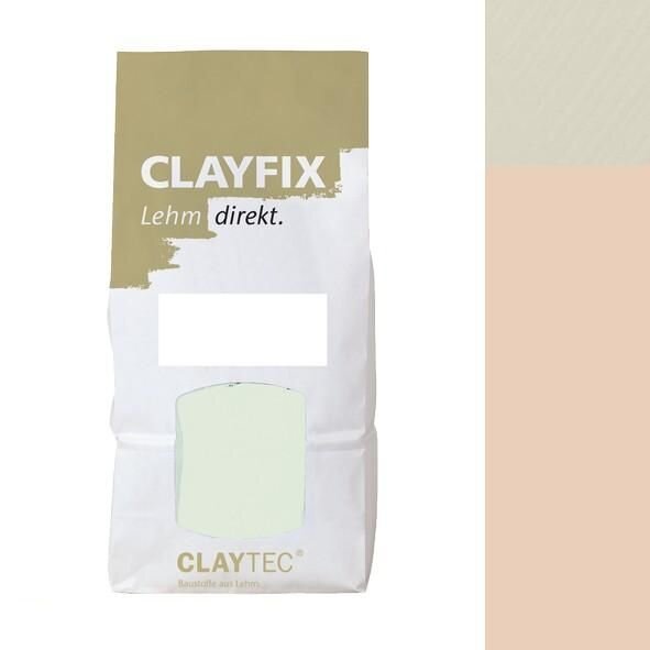 CLAYTEC CLAYFIX Lehm-Anstrich ROGE 2.3 ohne Korn - 1,5 kg Beutel