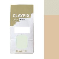 CLAYTEC CLAYFIX Lehm-Anstrich ROGE 3.3 ohne Korn - 1,5 kg...