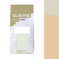 CLAYTEC CLAYFIX Lehm-Anstrich ROGE 4.3 ohne Korn - 1,5 kg...