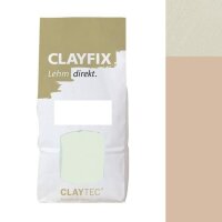 CLAYTEC CLAYFIX Lehm-Anstrich BR 3 Feinkorn - 1,5 kg Beutel
