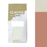 CLAYTEC CLAYFIX Lehm-Anstrich RO 1 Feinkorn - 1,5 kg Beutel