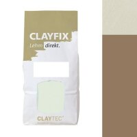CLAYTEC CLAYFIX Lehm-Anstrich SCBR 3.0 Feinkorn - 1,5 kg...