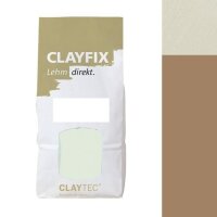 CLAYTEC CLAYFIX Lehm-Anstrich SCBR 4.0 Feinkorn - 1,5 kg...