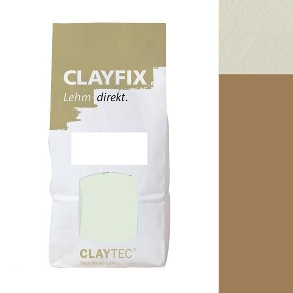 CLAYTEC CLAYFIX Lehm-Anstrich BRGE 2.0 Feinkorn - 1,5 kg Beutel