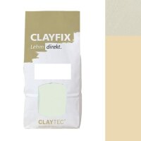 CLAYTEC CLAYFIX Lehm-Anstrich GRGE 3.3 Feinkorn - 1,5 kg...