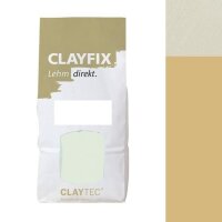 CLAYTEC CLAYFIX Lehm-Anstrich GRGE 4.1 Feinkorn - 1,5 kg...