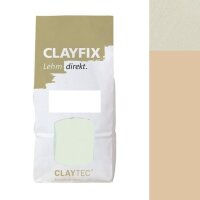 CLAYTEC CLAYFIX Lehm-Anstrich ROGE 3.3 Feinkorn - 1,5 kg...