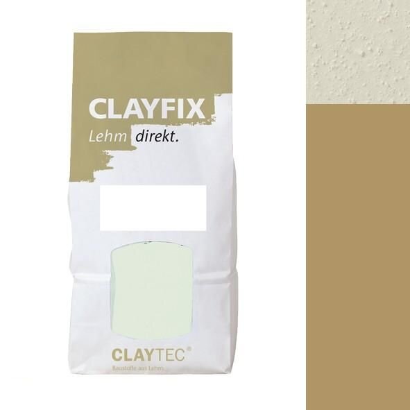 CLAYTEC CLAYFIX Lehm-Anstrich SCGE 4.0 Grobkorn - 1,5 kg Beutel