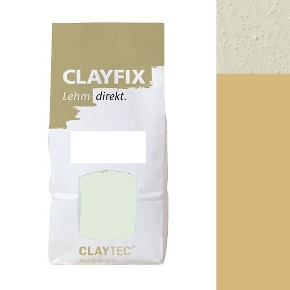 CLAYTEC CLAYFIX Lehm-Anstrich GRGE 4.1 Grobkorn - 1,5 kg Beutel