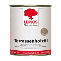 Leinos Terrassenholzöl 236 Farblos - 0,75 l Dose