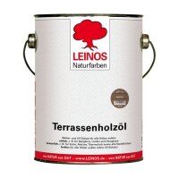 Leinos Terrassenholzöl 236 Bräunlich - 2,5 l...