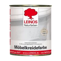 Leinos Möbelkreidefarbe 637 Steingrau - 0,75 l Dose