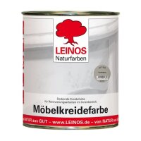 Leinos Möbelkreidefarbe 637 Dunkelgrau - 0,75 l Dose