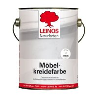 Leinos Möbelkreidefarbe 637 Weiß - 2,5 l Kanister
