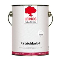 Leinos Estrichfarbe 860 Zementgrau - 2,5 l Kanister